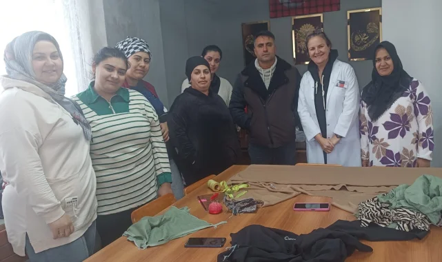 Kadınlara ve gençlere iş kapısı: Dikiş kursu açıldı!