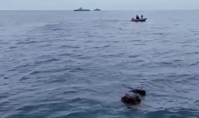 Karadeniz'de mayın tespit edildi! SAS timi etkisiz hale getirdi