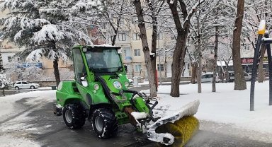 Kayseri Talas'ta kış çalışmaları yeniden başladı