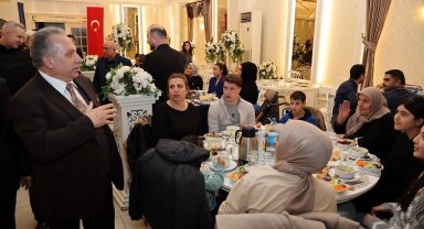 Kayseri Talas'tan şehit ailelerine iftar