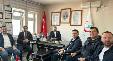 Keşan TSO'dan sağlık kuruluşlarına anlamlı ziyaret