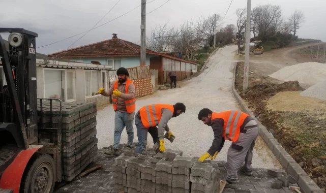 Kocaeli Karamürsel'e 35 bin metrekare parke yol