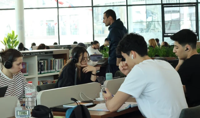 Kocaeli'de Millet Kütüphanesi'nin kapasitesi artırıldı
