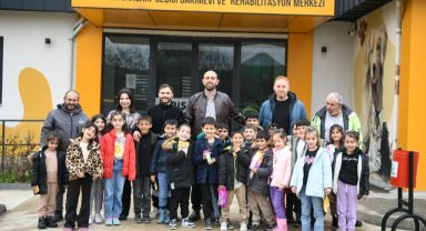 Kocaeli'de minikler, sevimli dostlarla buluştu