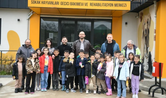 Kocaeli'de minikler, sevimli dostlarla buluştu