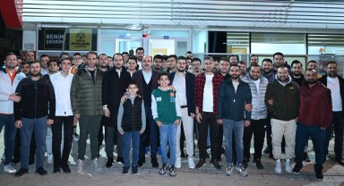 Konya'da Çalışan Gençlik Meclisi üyeleri sahurda bir araya geldi