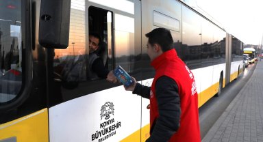 Konya'da "İftara 5 Kala" ikramı!
