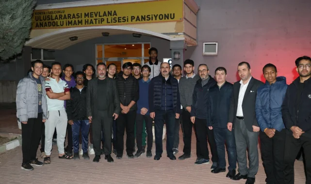 Konya'da uluslararası öğrencilerle sahur buluşması
