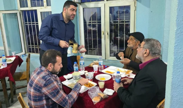 Mardinli başkandan önce iftar sonra mırra