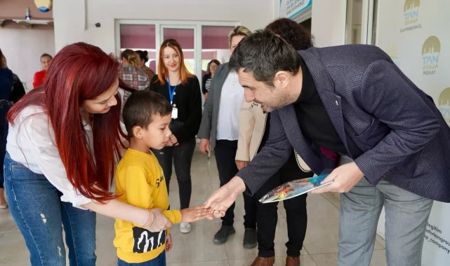 Muğla Ortaca'da özel öğrencilerle erken bayramlaşma