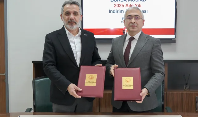 MÜSİAD Bursa'dan ailelere özel yüzde 15 indirim desteği