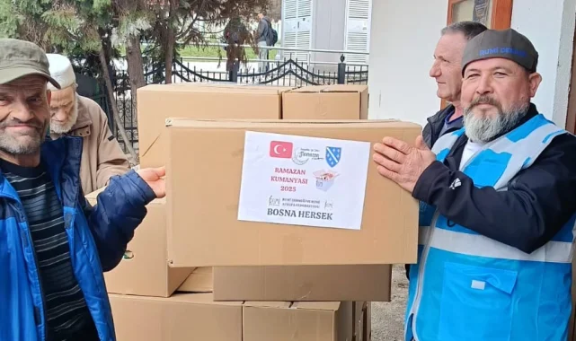 Rumi Derneği'nden Balkanlara yardım