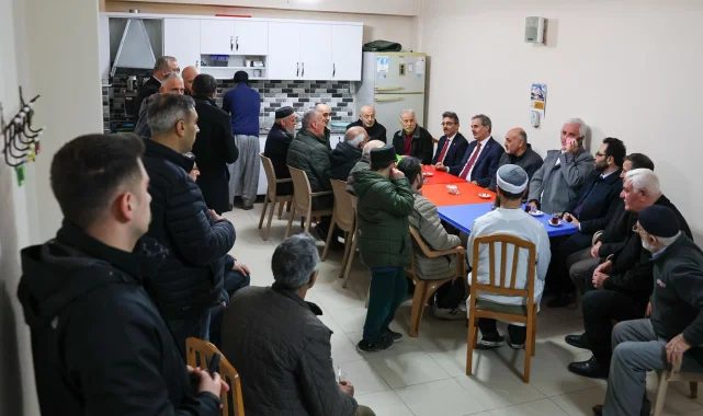 Sakarya'da Başkan Alemdar vatandaşla buluşuyor