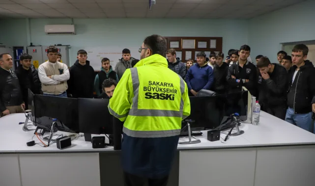 SASKİ'nin arıtma ve enerji üretim tesisleri öğrencilere kılavuz olmaya devam ediyor