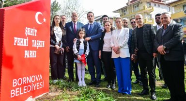 Şehit Üsteğmen Fehmi Taşkın'ın adı Bornova'da yaşayacak