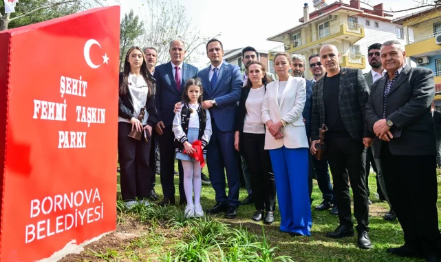 Şehit Üsteğmen Fehmi Taşkın'ın adı Bornova'da yaşayacak
