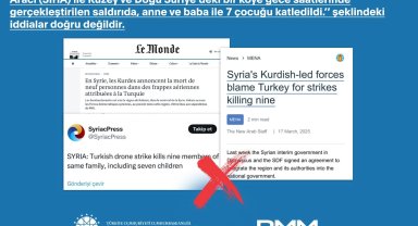 Türkiye SİHA'sı Suriye'ye saldırdı iddialarına açıklama