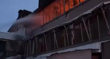 Uludağ'da kapalı otelde yangın! 2 ölü