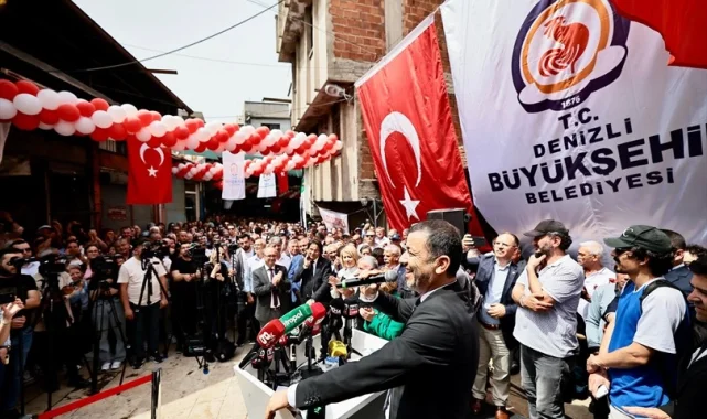 5. Kent Lokantası 800 yıllık Tarihi Kaleiçi Çarşısı'nda açıldı