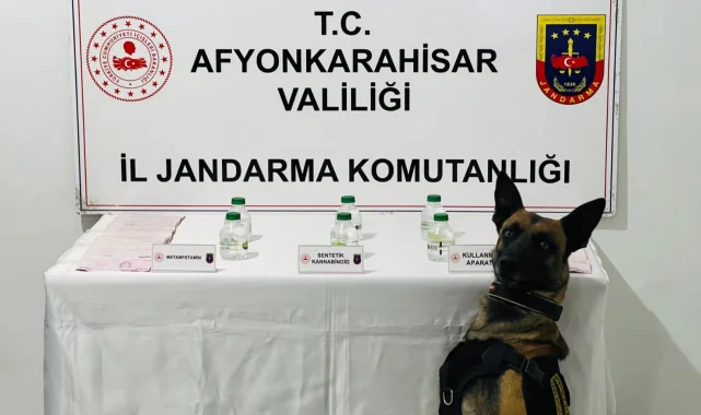 Afyon'da uyuşturucu operasyonu!