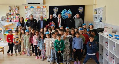 Antalya Kumluca'da anlamlı polis günü sürprizi
