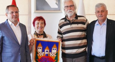 Ayvalık Belediye Başkanı Ergin, Sjenica'lı konukları ağırladı