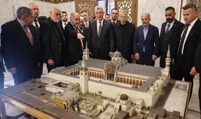 Bakan Bolat'tan Şam'da ikinci gün
