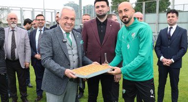 Başkan Özdemir'den Bursaspor'a tam destek