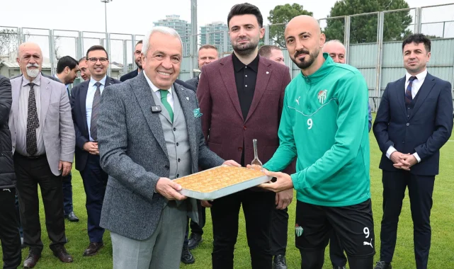 Başkan Özdemir'den Bursaspor'a tam destek