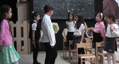 BKM Kitap'ta çocuklar sahnede 'Matilda' ile parladı