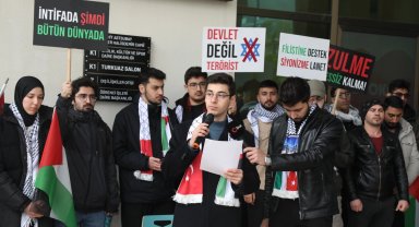 BTÜ'lü öğrenciler Gazze için tek yürek