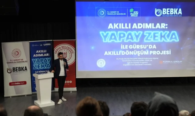 Bursa Gürsu'da akıllı dönüşüm yapay zeka ile başladı