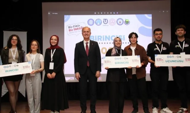 Bursa İnegöl'de öğrencilerin fikirleri yarıştı