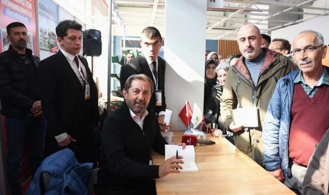 Bursa Osmangazi Belediyesi Serhan Asker'i kitapseverlerle buluşturdu