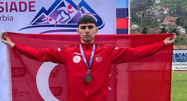 Bursa Osmangazili milli atletten dünya üçüncülüğü