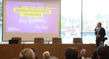 Bursa'da İnegöl'ün çarşı meydanı istişare ile dönüşüyor