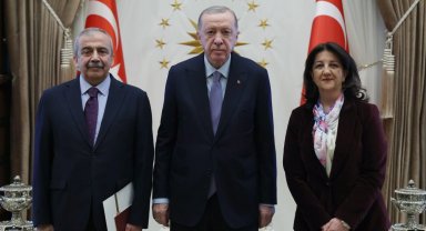 Cumhurbaşkanı Erdoğan, DEM heyetini kabul etti