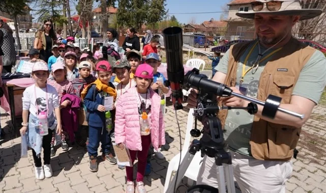 Denizli Çivril'de öğrenciler bilimle buluştu