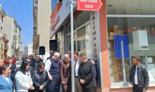 Edirne'de Bahri Dinar'ın adı artık sokağında yaşayacak