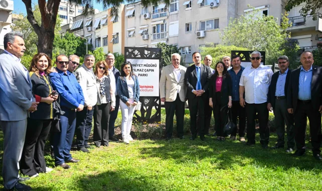 Efsane Emniyet Müdürü Yılmaz Çapın'ın adı İzmir Bornova'da yaşayacak