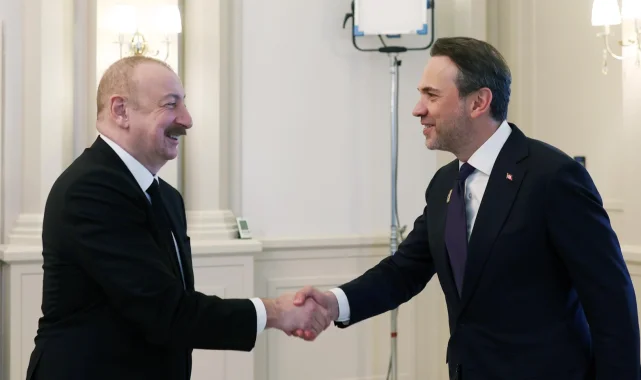 Enerji Bakanı Bayraktar, Azerbaycan Cumhurbaşkanı Aliyev ile görüştü