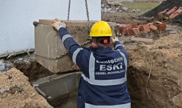 Eskişehir Büyükşehir'den yeni altyapı çalışması