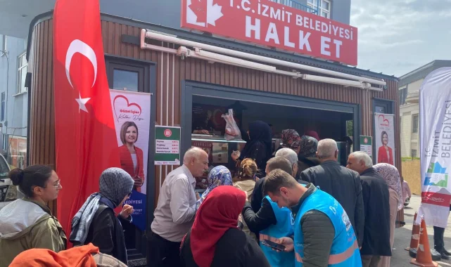 Halk Et Mobil Dilovası'nda
