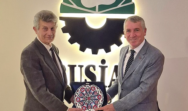 Harmancık Belediye Başkanı'ndan BUSİAD'a iade-i ziyaret