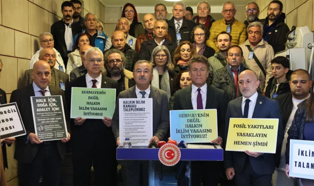 İklim Kanunu teklifine vekillerden eleştiri!
