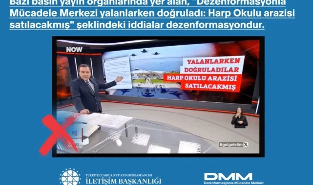İletişim'den 'Hava Harp Okulu' açıklaması