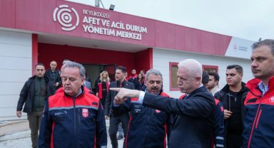 İstanbul'da Vali Gül kriz merkezlerinde