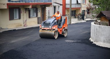 İzmir Bornova'da Kavaklıdere'ye asfalt hamlesi