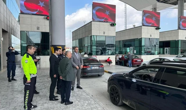 Kaymakam Tutal'dan İpsala Sınır Kapısı'na ziyaret