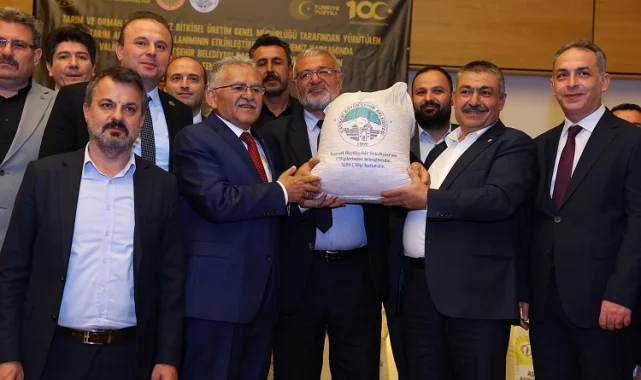 Kayseri Büyükşehir'den tarıma dev katkı